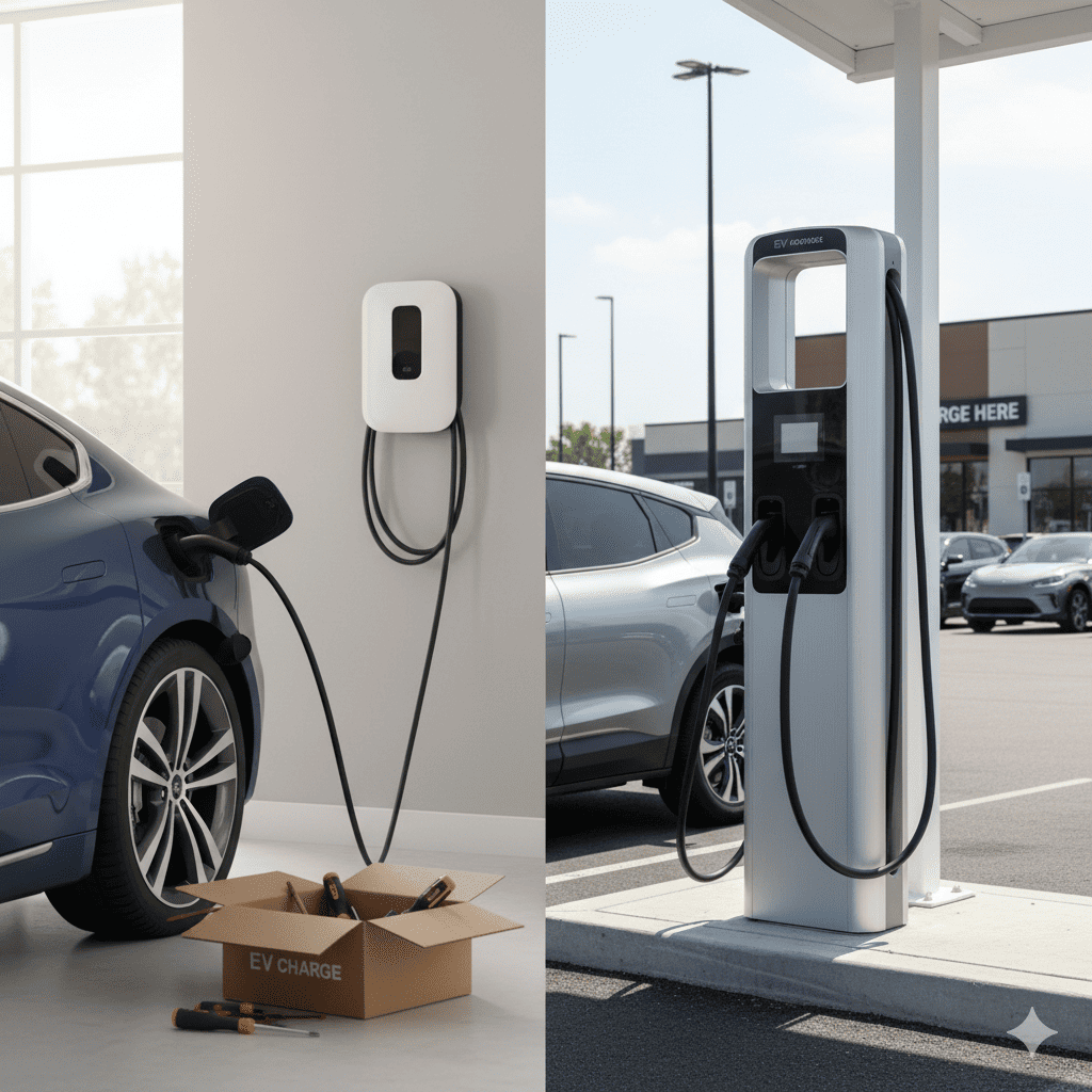 Public vs. Home EV Charging: Which Is Right for You?