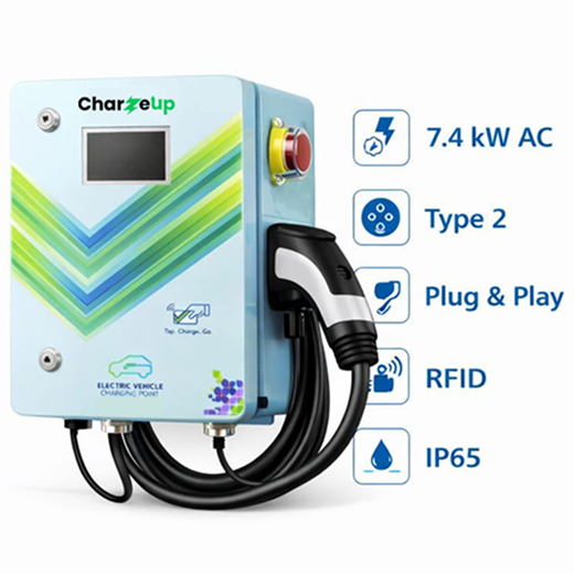 7.4kW Type‑2 AC Charger